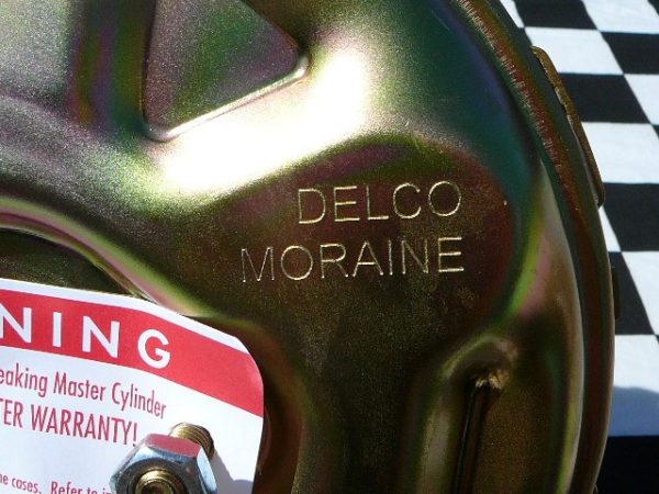GM Licensed Delco Moraine Power Brake Booster