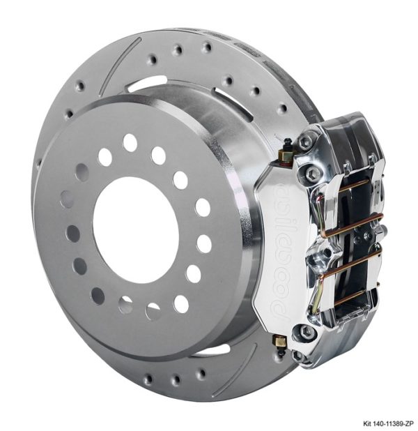 Wilwood Rear 11" Disc Brake Kit - Ford 9 NEW Large Bearing - Image 4