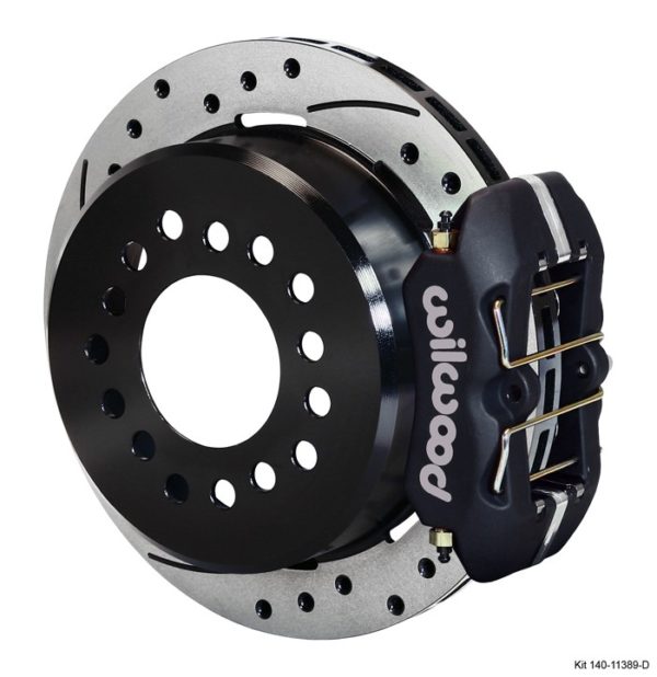 Wilwood Rear 11" Disc Brake Kit - Ford 9 NEW Large Bearing - Image 2