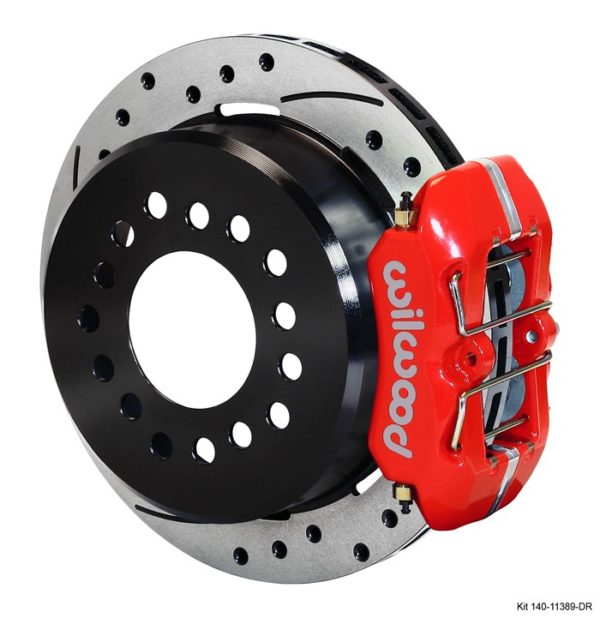 Wilwood Rear 11" Disc Brake Kit - Ford 9 NEW Large Bearing - Image 3