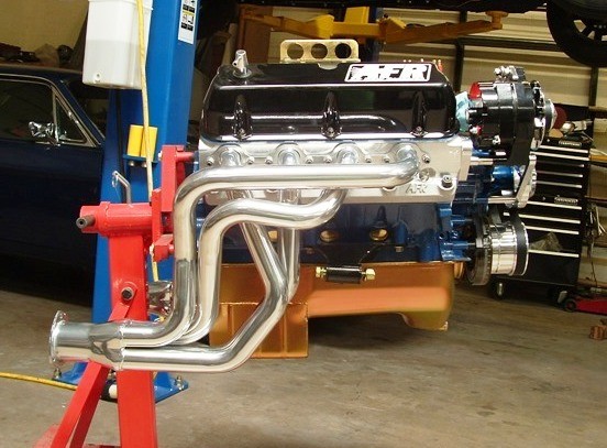 Gearhead Stainless Small Block Mercury Ford 289 302 351W Block Hugger Headers - Display Sale
