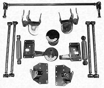 TCI 47-54-55 1st Series Chevy Pickup Air Bag Rear 4 Link Suspension