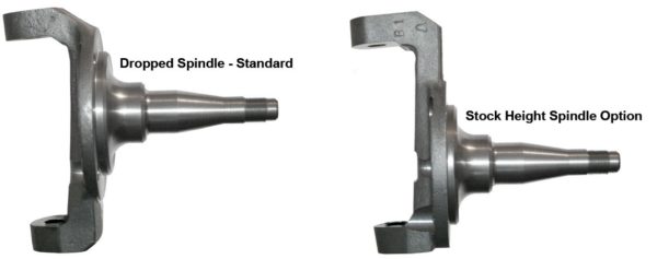 TCI Custom IFS Forged Spindles, Chrome or Raw, Stock or Dropped - Image 2