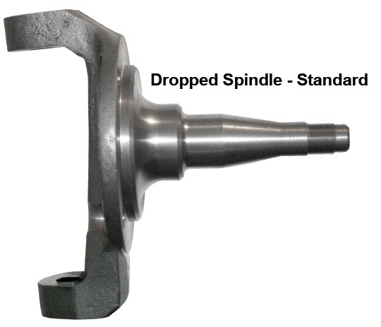 TCI Custom IFS Forged Spindles, Chrome or Raw, Stock or Dropped
