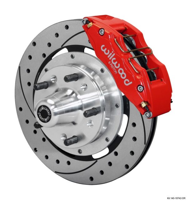 Wilwood 12" Mustang II 6 Piston Dynapro Front Brake Kit
