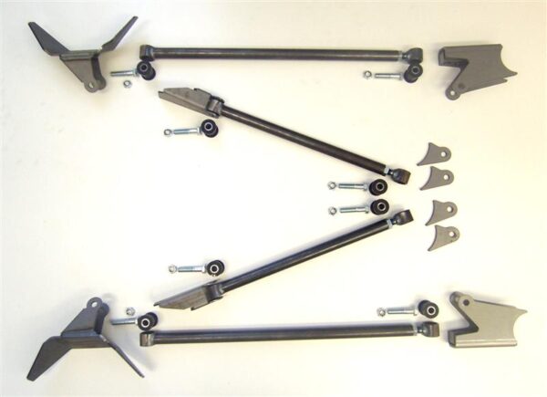 Triangulated rear 4 link kit