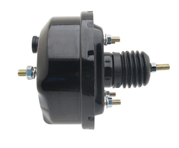 7" Single Universal Power Brake Booster - Black Powder Coat